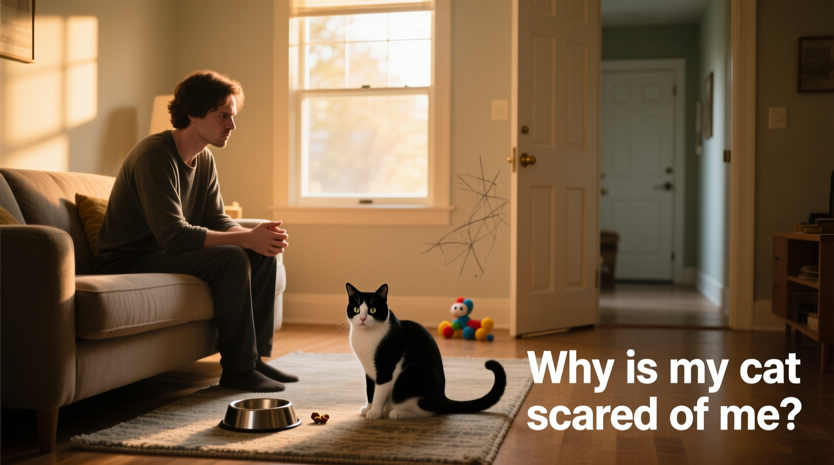 why is my cat suddenly scared of me possible causes and how to rebuild trust