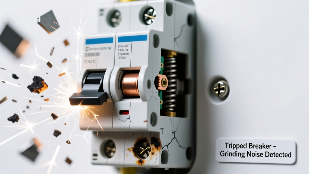 Tripped Breaker Making Grinding Noise: Quick Diagnosis