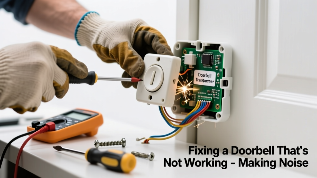 Fixing a Doorbell That’s Not Working & Making Noise
