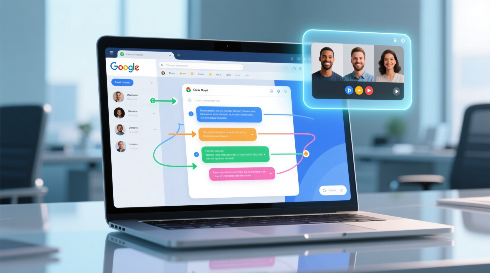 google hangouts adds screen sharing google docs colla