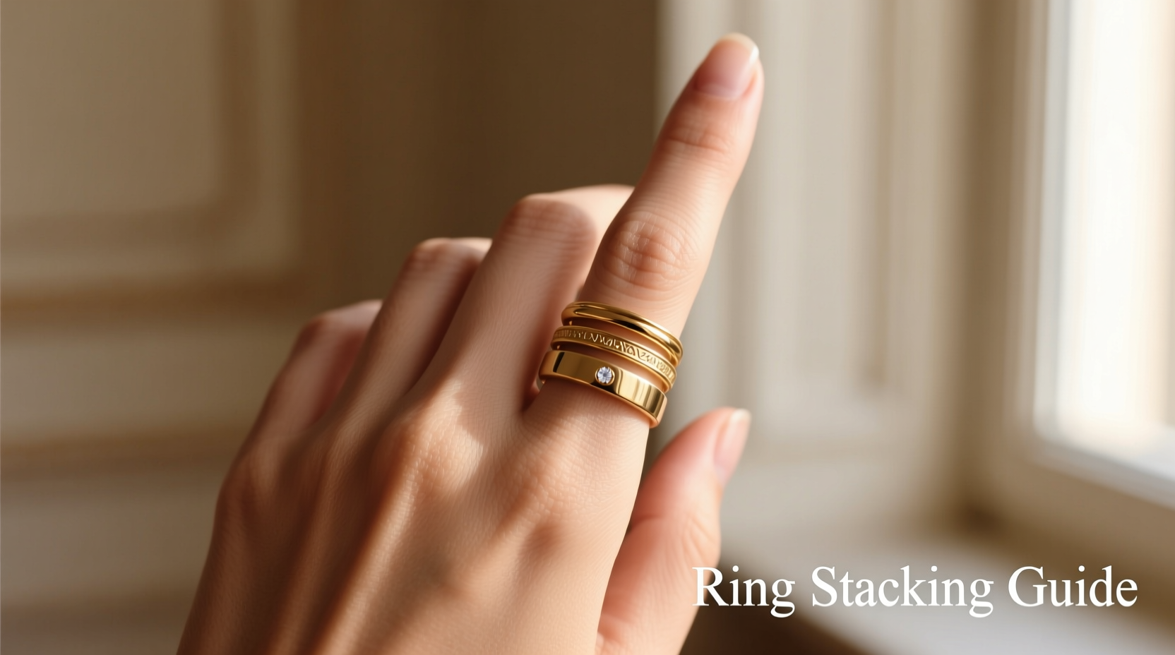 how to wear two rings on one finger stylish stacking ideas