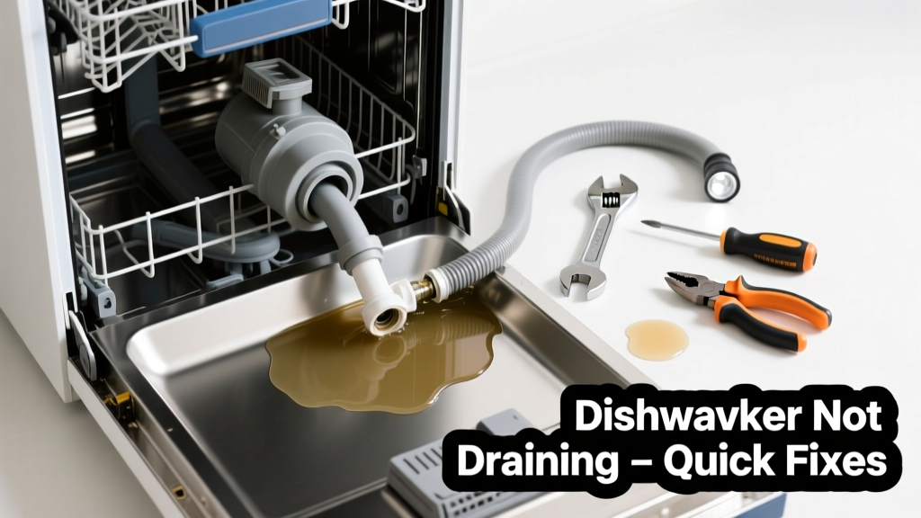 Dishwasher Not Draining in Kitchen: Quick Fixes