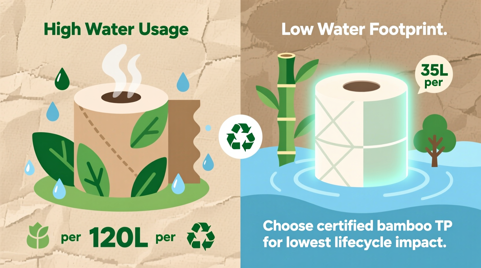 bamboo vs compostable tp water footprint reality check