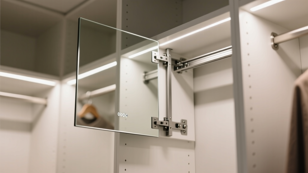 How to Install a Pull Out Mirror for Closet (Step-by-Step)
