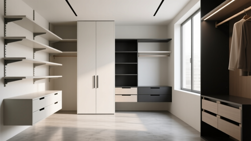 How To Choose Storage Furniture For Walk In Closets