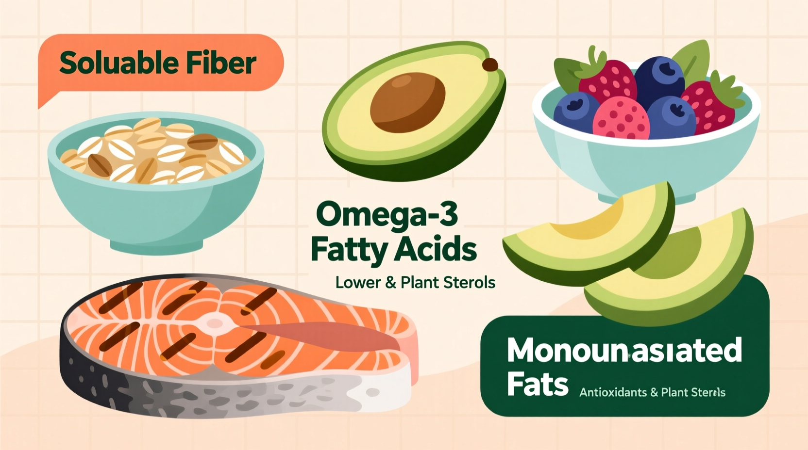 what foods good for cholesterol