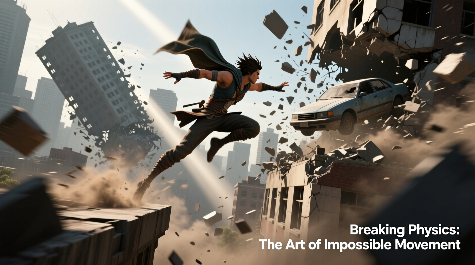 why do video game characters often break physics