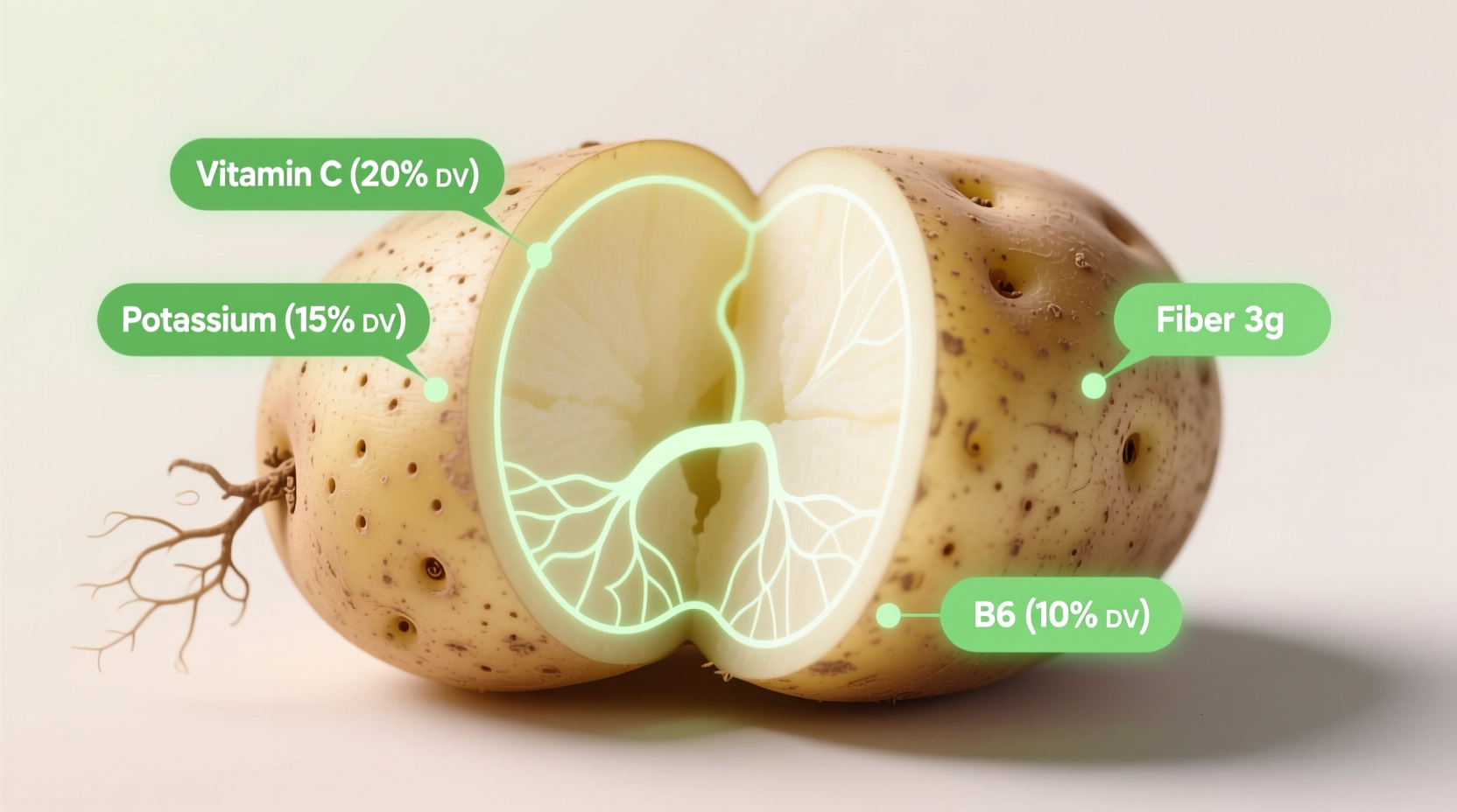 skin potato nutrition