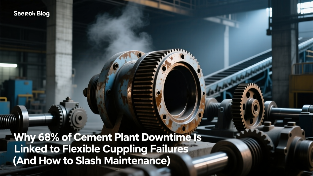 Stop Cement Plant Downtime: Fix Flexible Coupling Failures