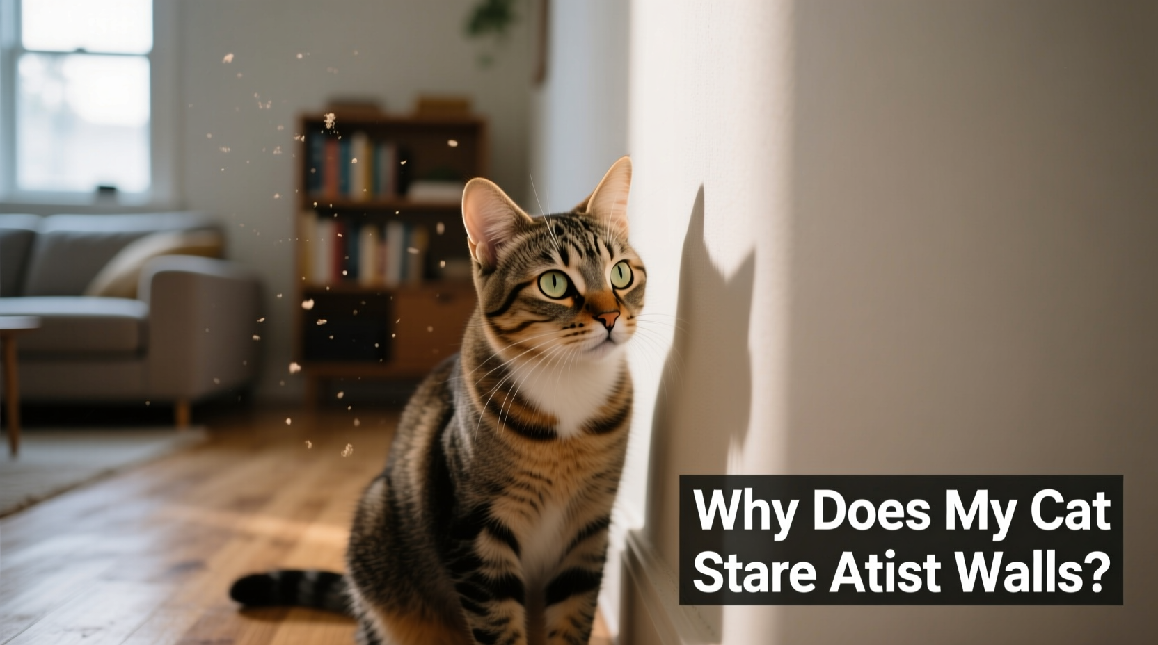 why does my cat stare at walls sudden behaviors and when to worry