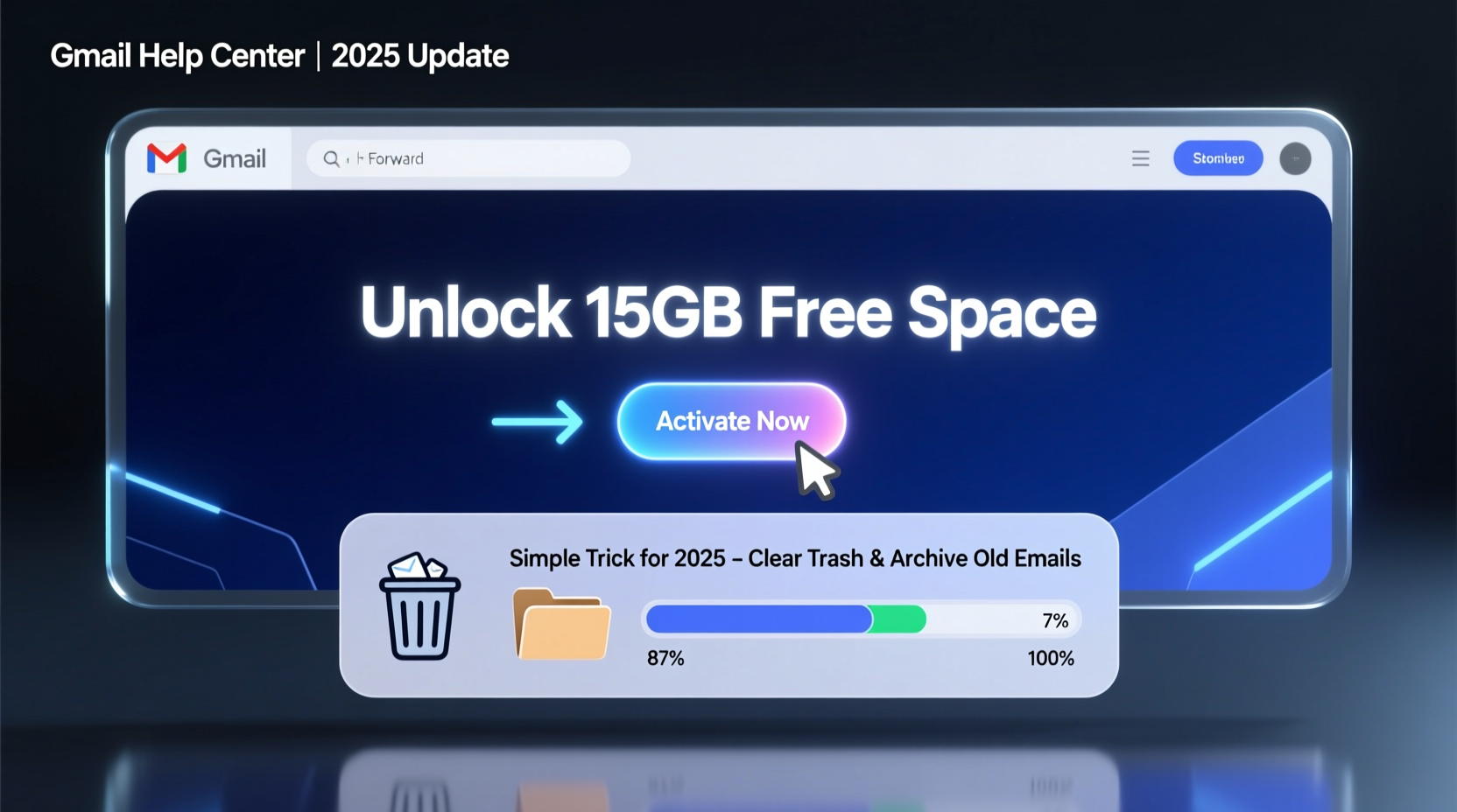 Unlock 15GB Free Space in Gmail: Simple Trick for 2025