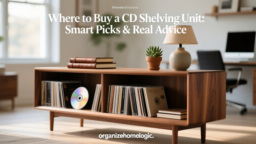 Where to Buy a CD Shelving Unit: Smart Picks & Real Advice
