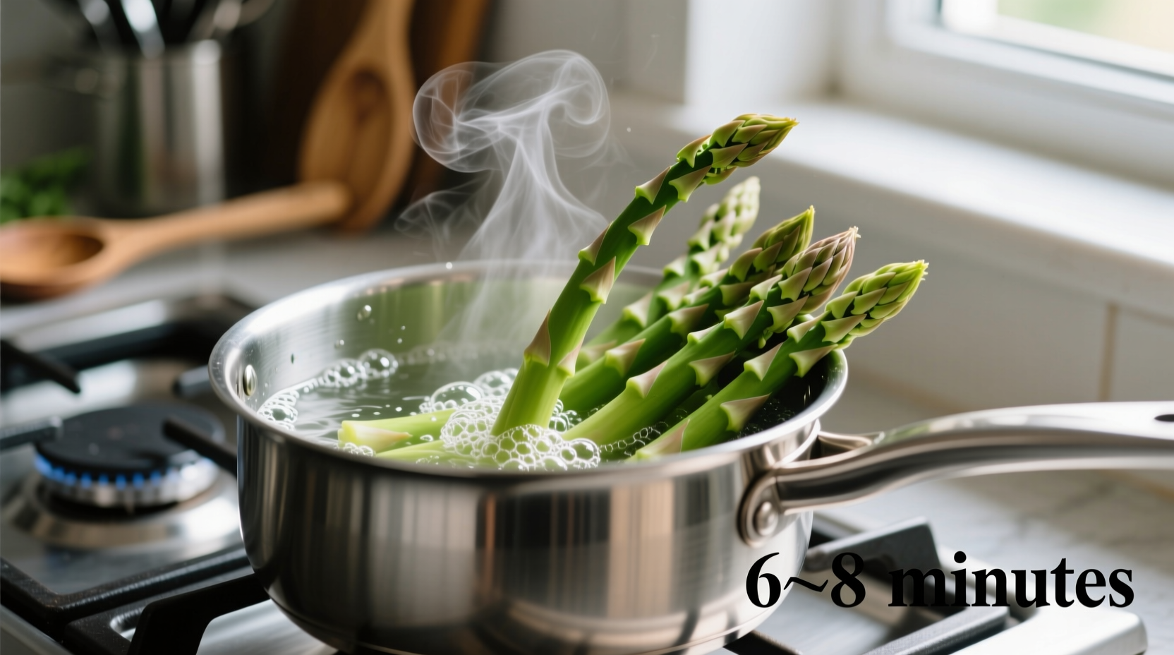 how long does it take asparagus to cook