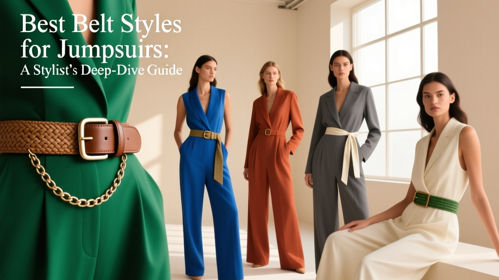 Best Belt Styles for Jumpsuits: A Stylist’s Deep-Dive Guide