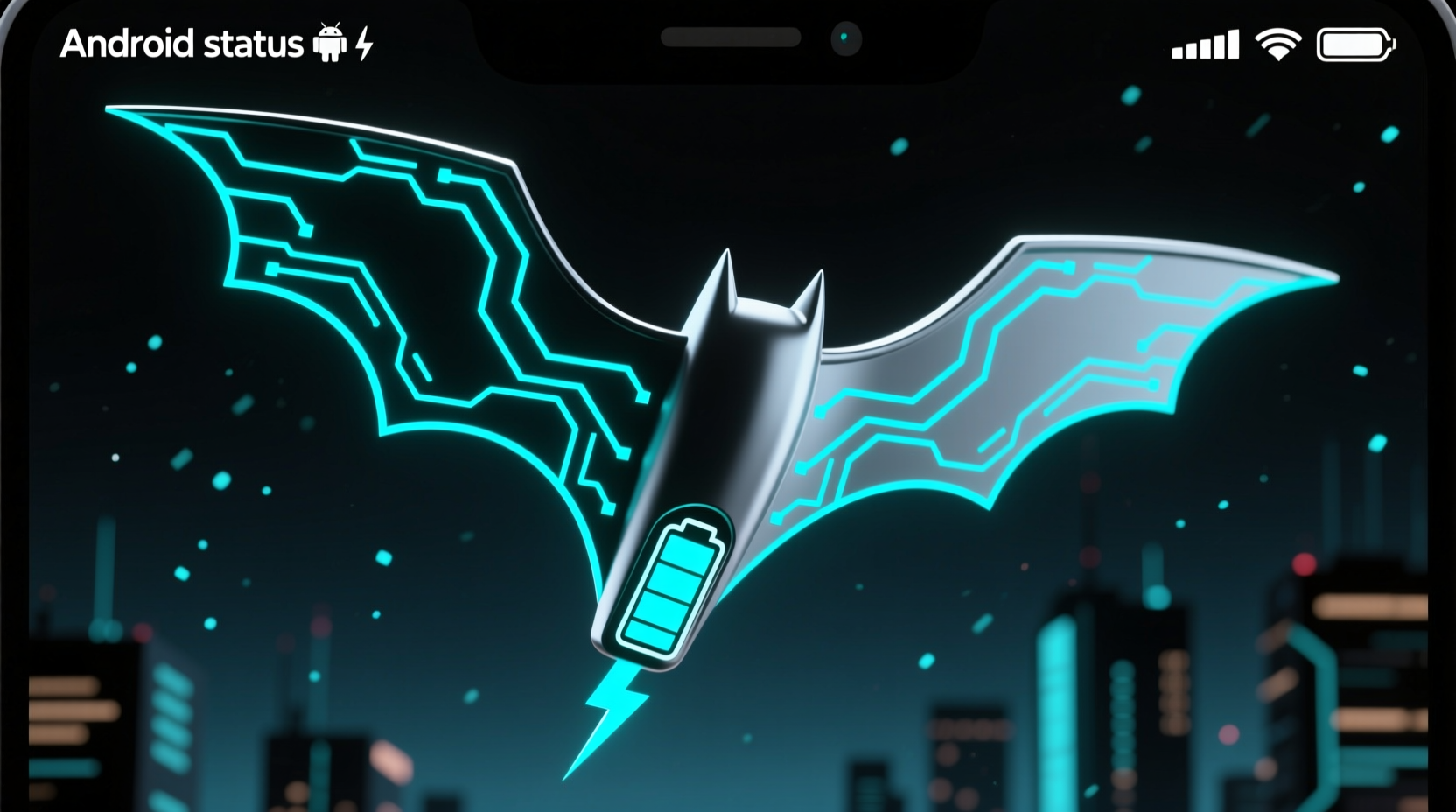 energy bar turns your android s status bar into a batte