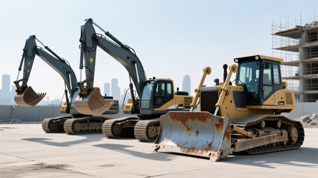 Comparing Heavy Construction Equipment Rental Rates for Demolition