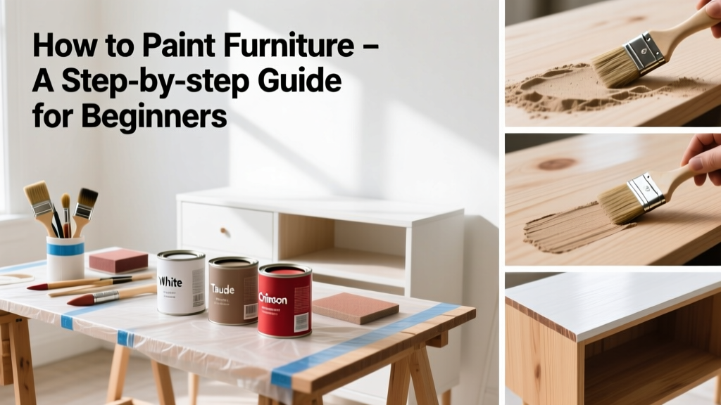 How to Paint Furniture: A Step-by-Step Guide for Beginners