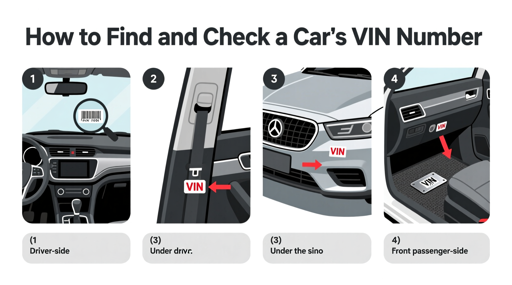 how can i check the vin number on a car