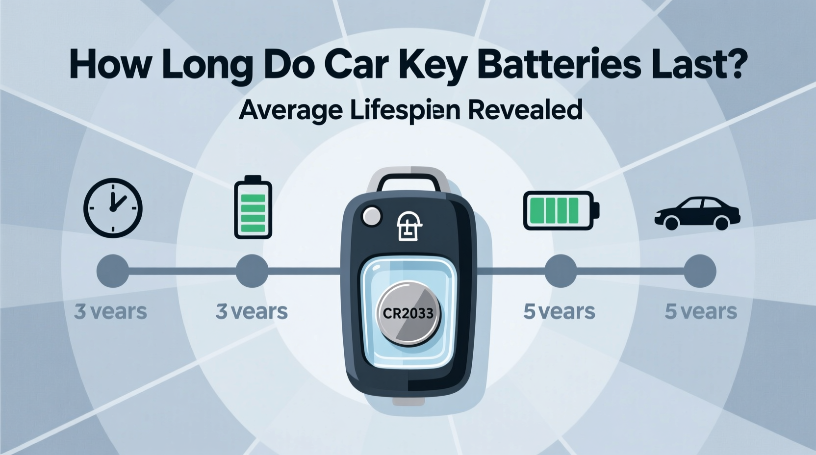 how long do car key batteries last