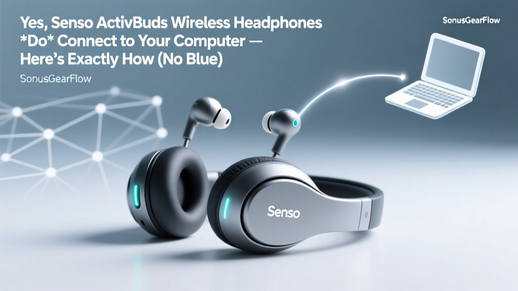 Senso ActivBuds Computer Connection: Fast & Reliable (2026)