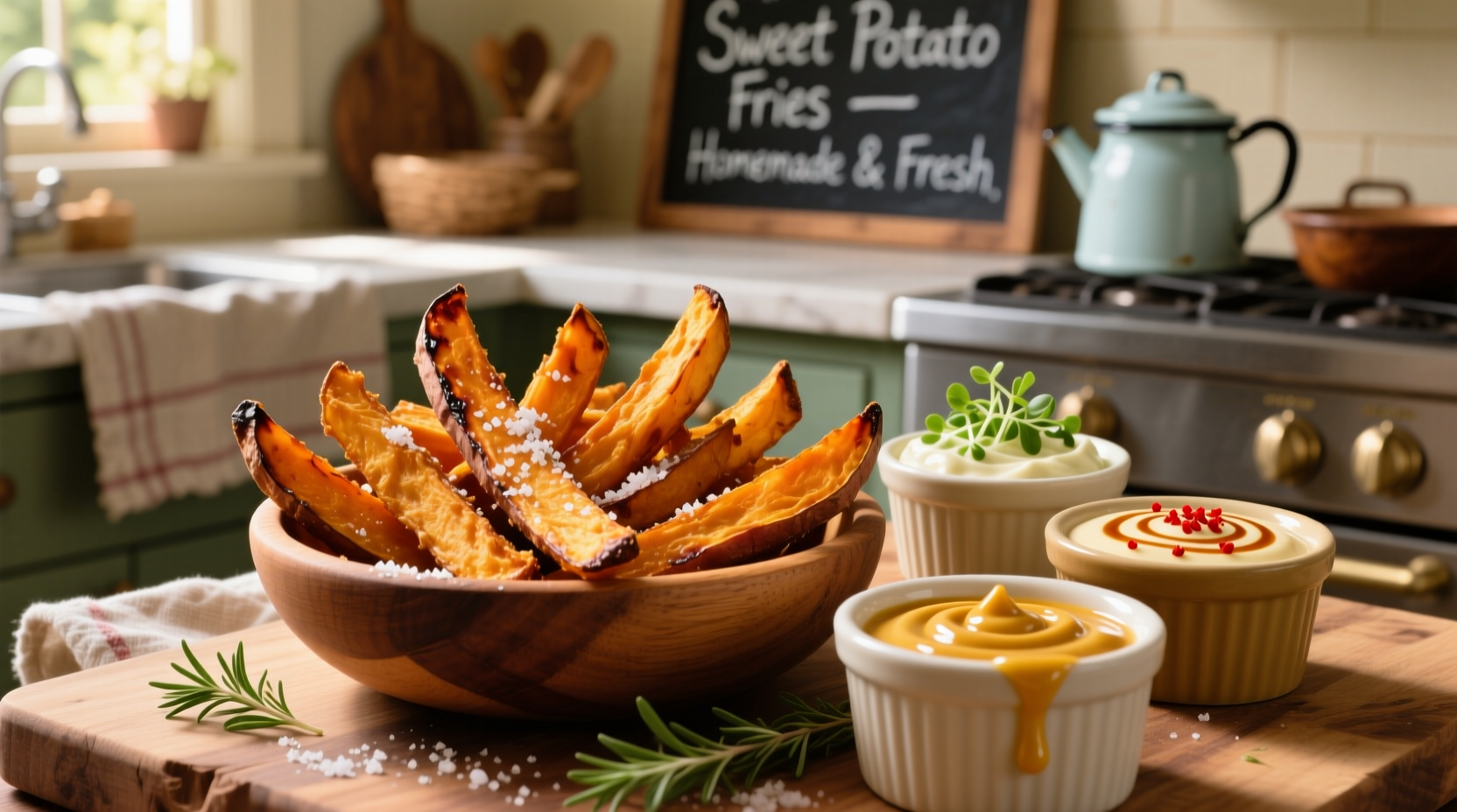 Crispy Homemade Sweet Potato Fries: Easy Baked Recipe