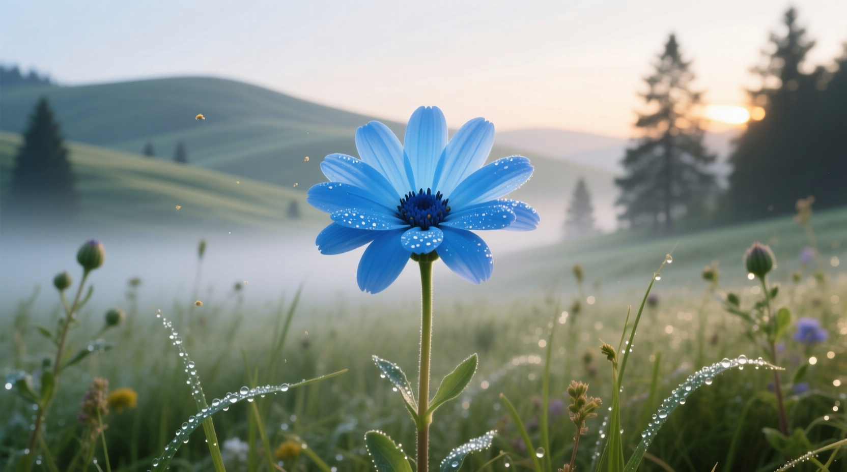 blue marvel flower