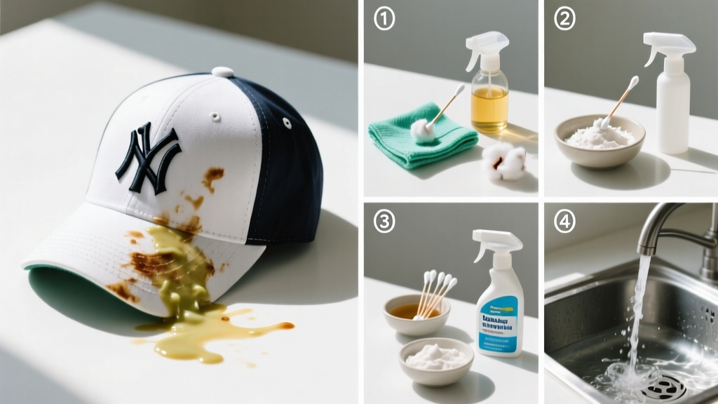 Tested: How to Get Salad Dressing Out of Baseball Caps Fast