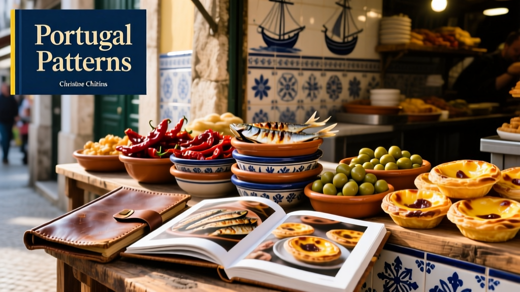 Portugal Patterns: A Photographic Study of Azulejos, Textiles, and Culinary Geometry by Christine Chitnis