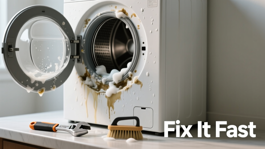 Washer Leaving Soap Residue: Fix It Fast