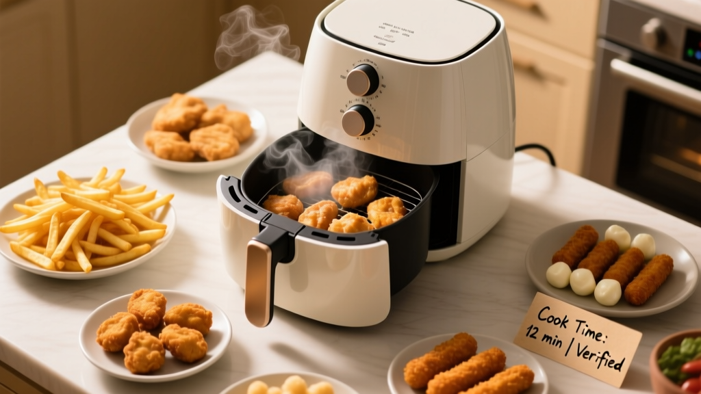 Air Fryer Cook Times for Frozen Foods (Tested & Verified)
