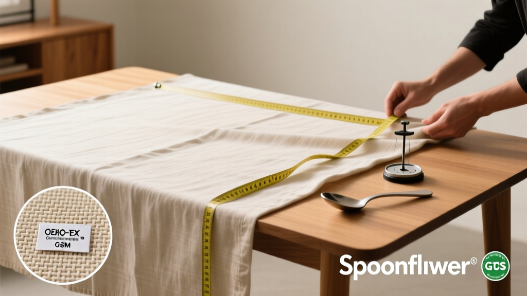 Tablecloth Spoonflower Tutorial: Safety, Standards & Fabric Guide