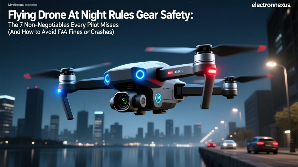 Flying Drone At Night Rules Gear Safety: The 7 Non-Negotiables Every Pilot Misses (And How to Avoid FAA Fines or Crashes)