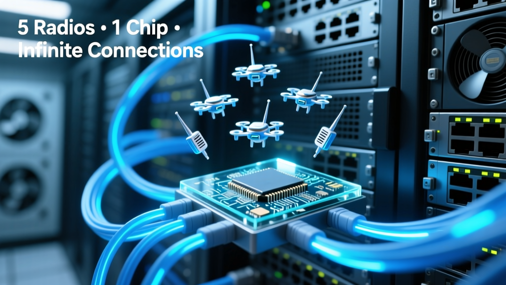 Five Radios Hop Onto Single Chip: The Engineering Breakthrough Reshaping Wireless Infrastructure