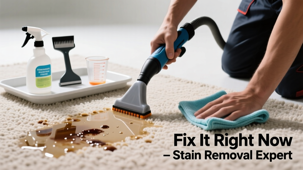 Carpet Stain Won’t Come Out? Fix It Right Now
