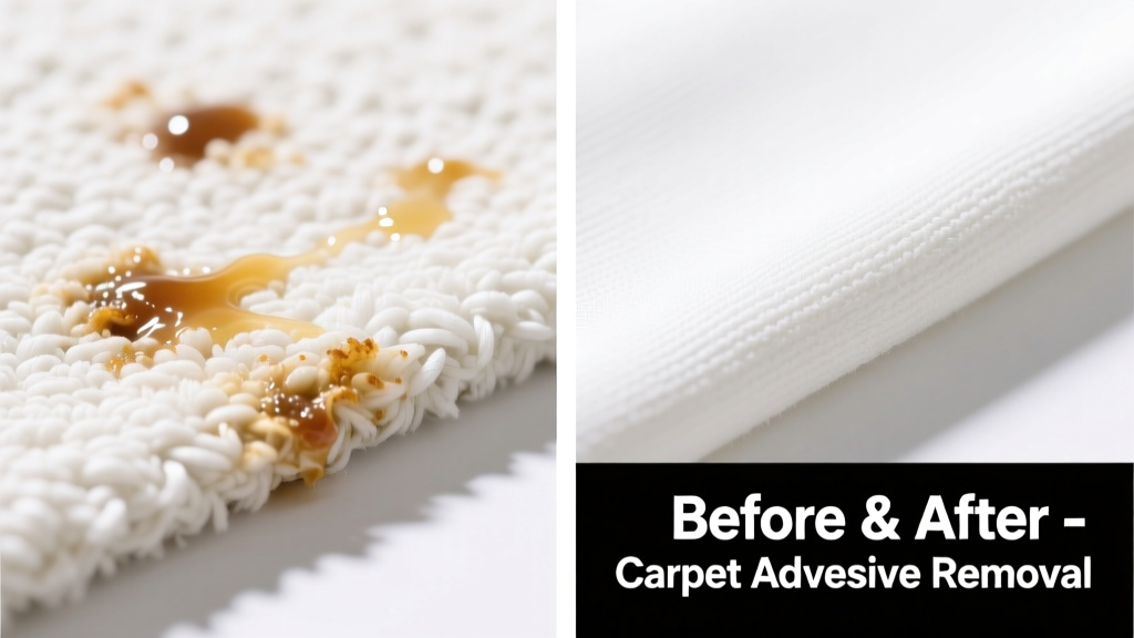 How to Remove Carpet Adhesive from Polyester Fabric