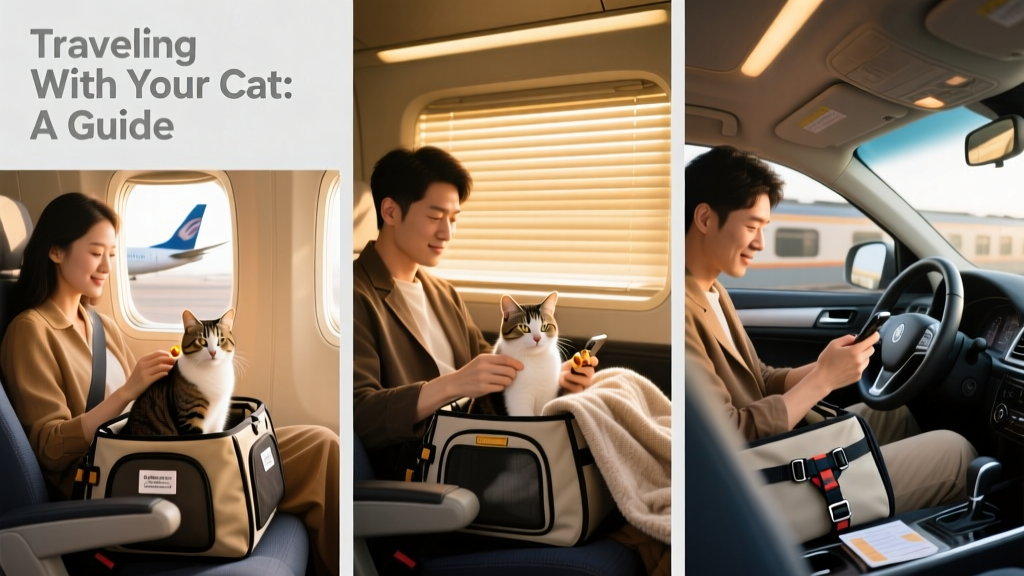 How to Travel With a Cat by Plane, Train and Automobile