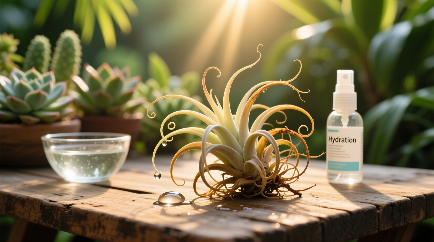 how to revive an air plant