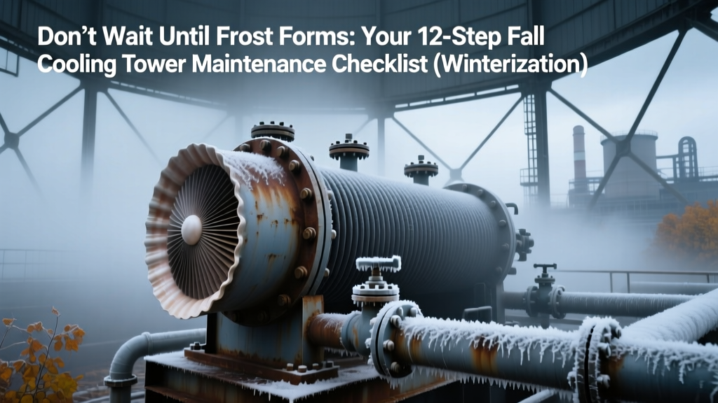 Fall Cooling Tower Maintenance: 12-Step Winter Prep