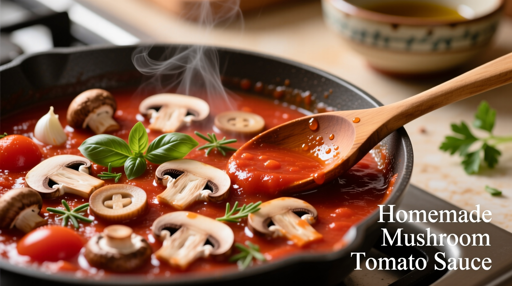 Mushroom Tomato Sauce: Perfect Pasta & Pizza Companion