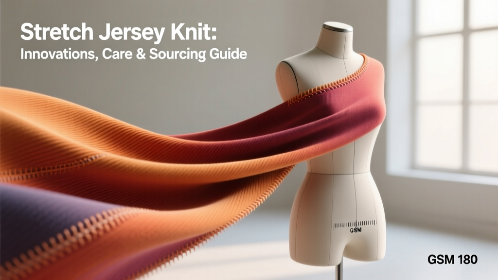 Stretch Jersey Knit: Innovations, Care & Sourcing Guide