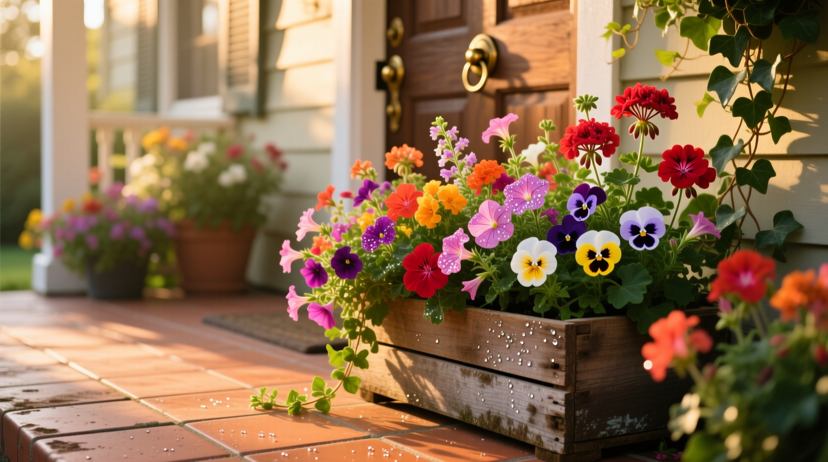 best front porch flowers