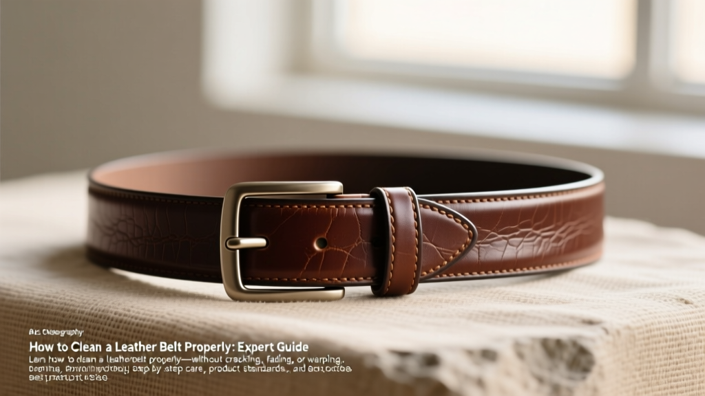How to Clean a Leather Belt Properly: Expert Guide