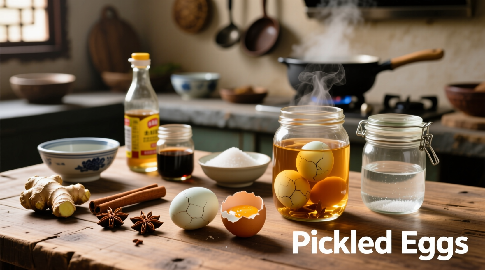 how to cook pickled eggs