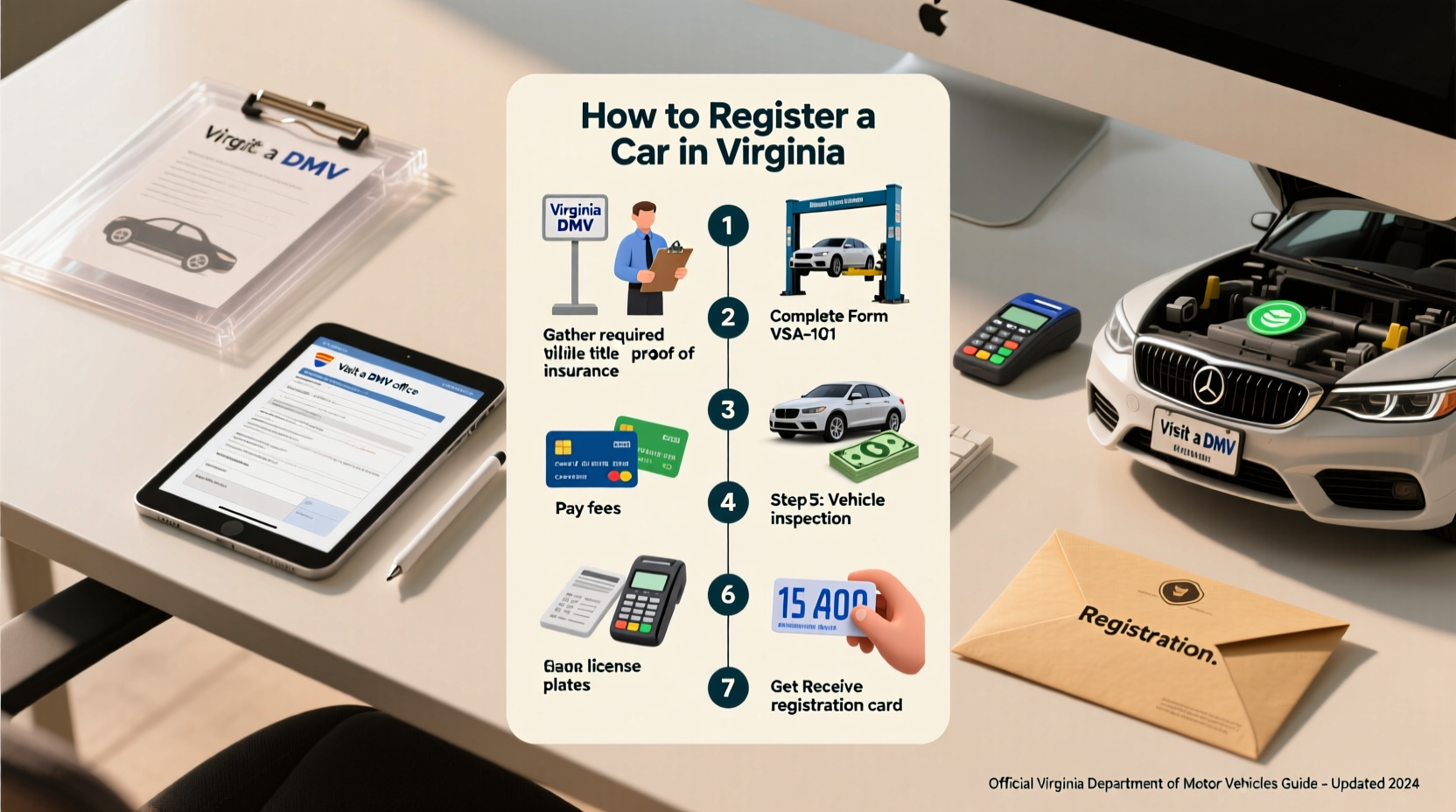 How to Register a Car in Virginia: Step-by-Step Guide