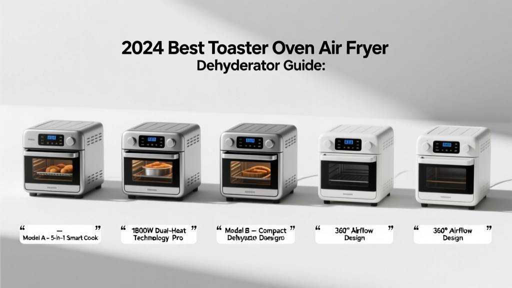 Best Toaster Oven Air Fryer Dehydrator (2024 Guide)