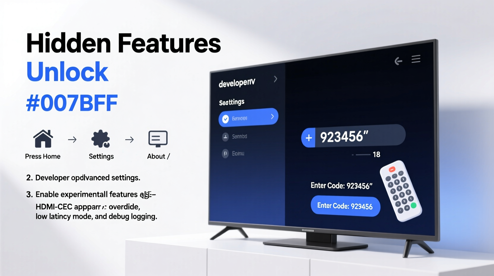 how to unlock hidden features on your smart tv without apps
