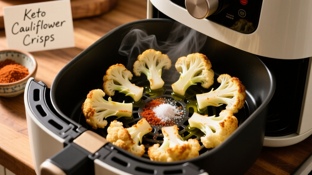 Keto Cauliflower Air Fryer Recipe (Crispy & Low-Carb)