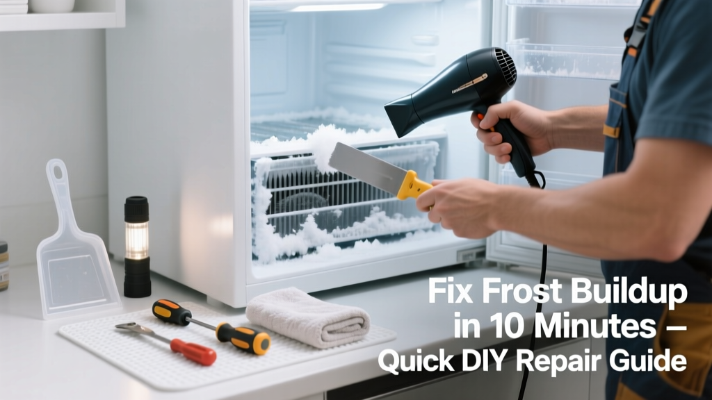 Fix Refrigerator Frost Buildup: Quick DIY Repair Guide