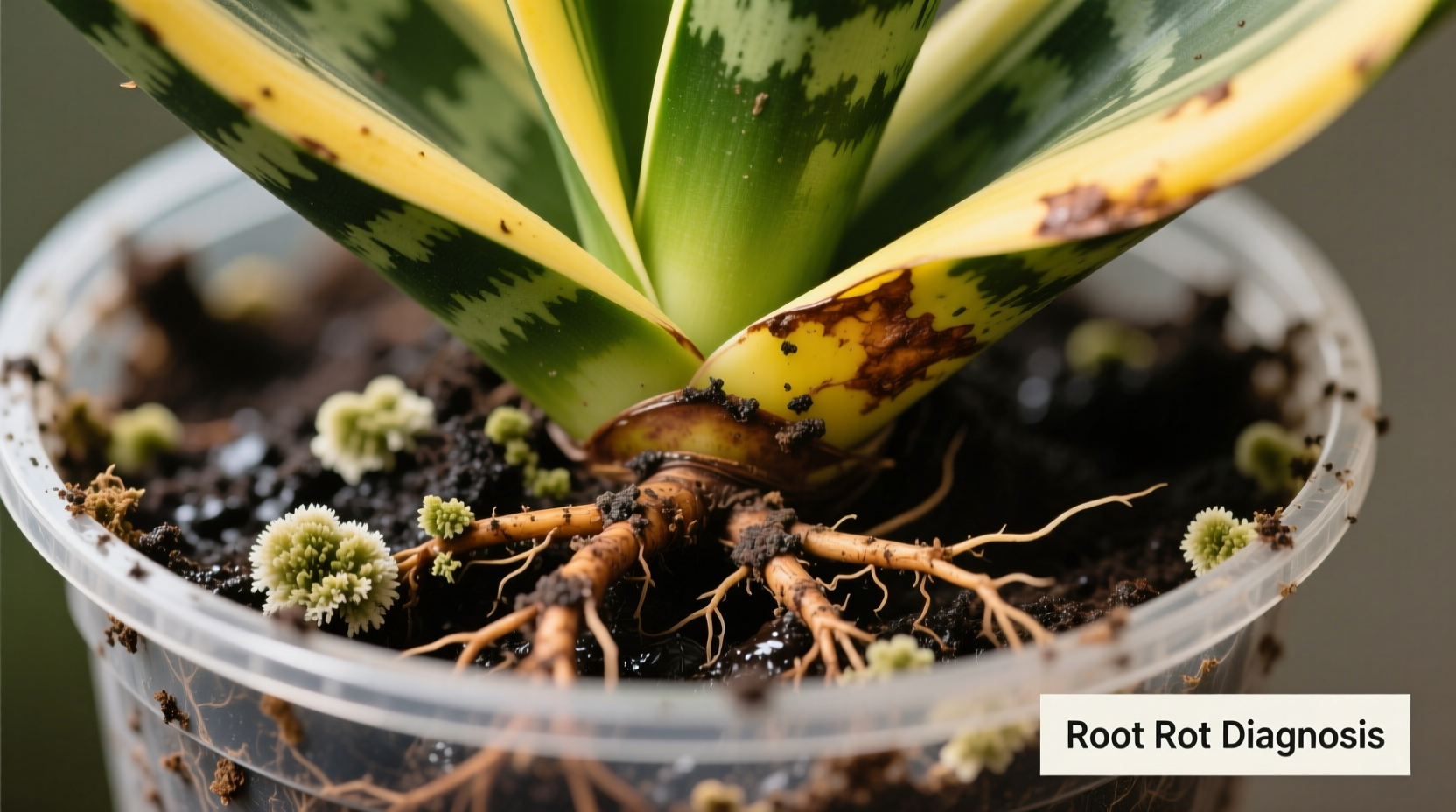 why is my snake plant turning yellow troubleshooting root rot