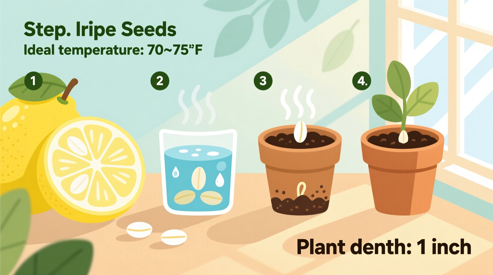 How to Plant Lemon Seeds: Complete Step-by-Step Guide